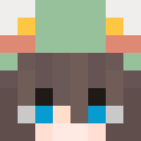 Gray skin: face render