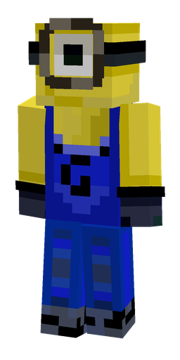 Blue skin: body, front render