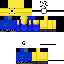 Blue skin: raw texture render