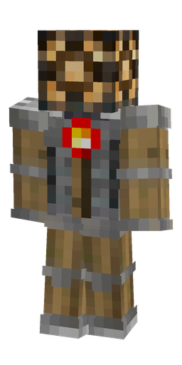 Brown skin: body, front render