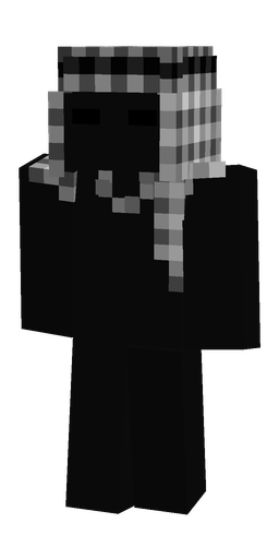 Black skin: body, front render