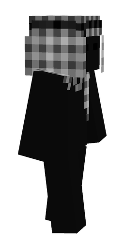 Black skin: body, right side render