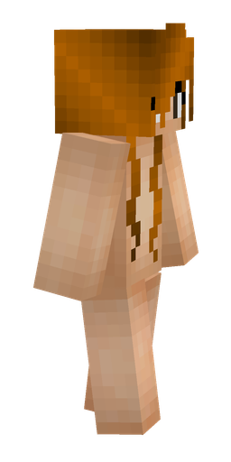 Brown skin: body, right side render
