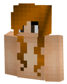 Brown skin: bust render