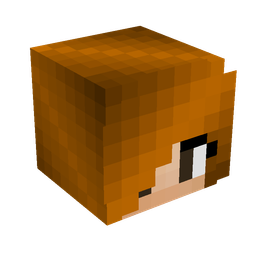 Brown skin: head render