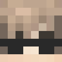 Black skin: face render