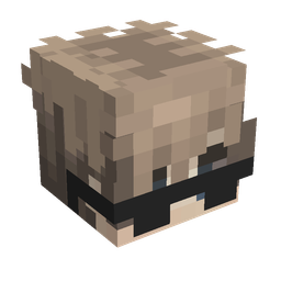 Black skin: head render