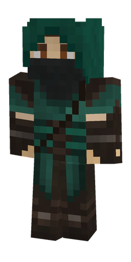 Brown skin: body, front render