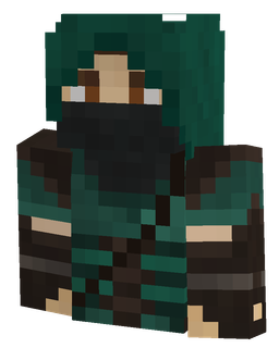 Brown skin: bust render