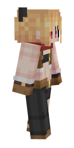 Black skin: body, right side render