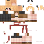 Black skin: raw texture render