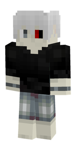 Black skin: body, front render