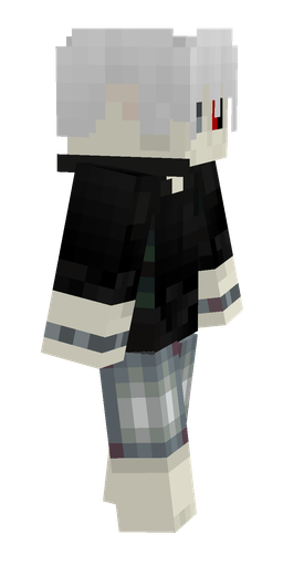 Black skin: body, right side render