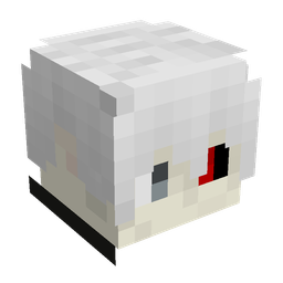 Black skin: head render