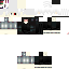 Black skin: raw texture render