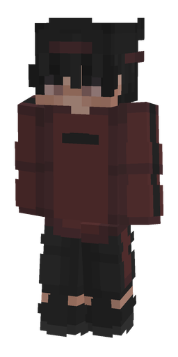 Black skin: body, front render