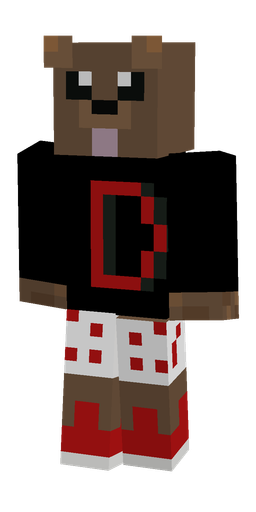 Black skin: body, front render