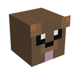Black skin: head render