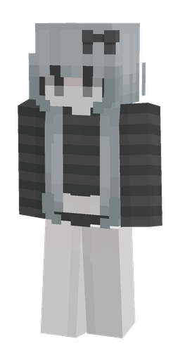 Black skin: body, front render