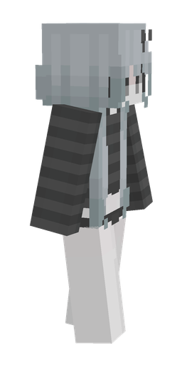 Black skin: body, right side render