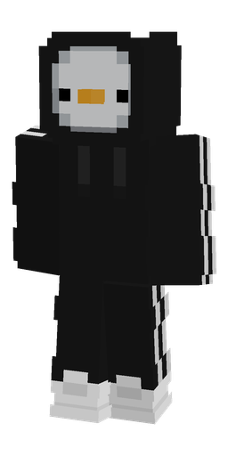 Black skin: body, front render