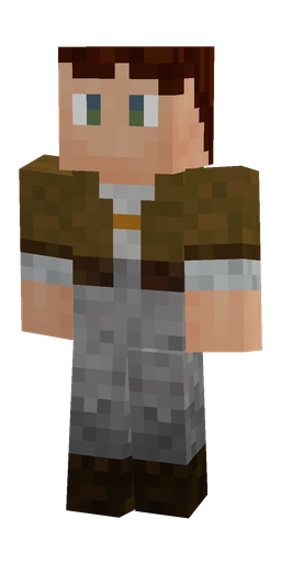Brown skin: body, front render
