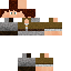 Brown skin: raw texture render