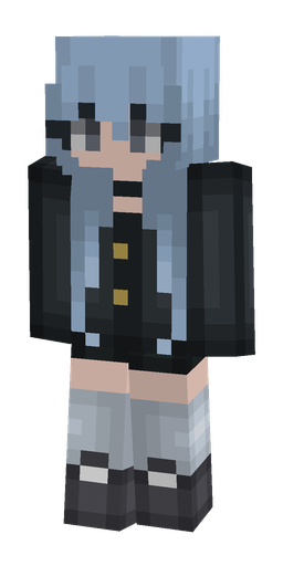 Black skin: body, front render