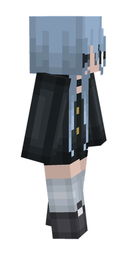 Black skin: body, right side render