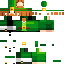 Classic skin: raw texture render