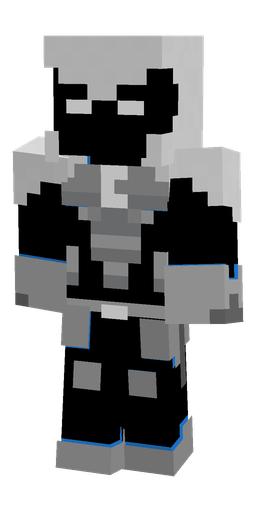 Black skin: body, front render