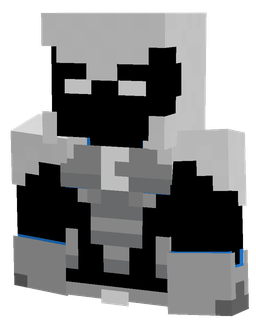 Black skin: bust render