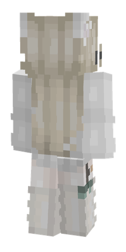 Orange skin: body, back render