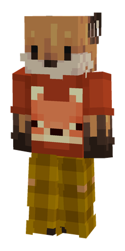 Brown skin: body, front render