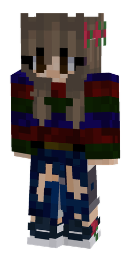 Black skin: body, front render