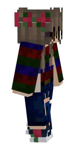 Black skin: body, right side render