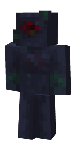 Blue skin: body, front render