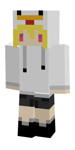 Black skin: body, front render