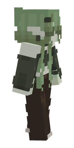 Black skin: body, right side render