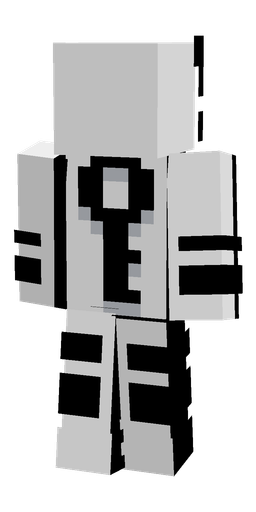 Black skin: body, front render