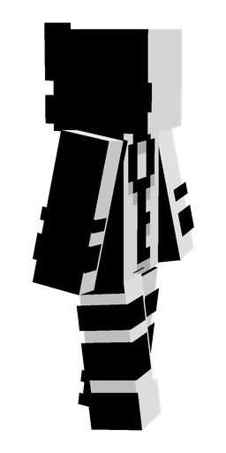 Black skin: body, right side render