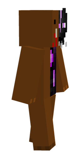 Black skin: body, right side render
