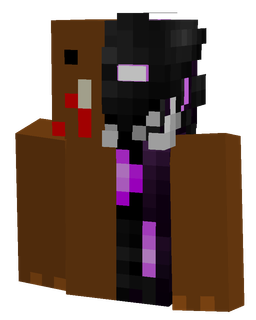 Black skin: bust render