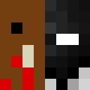 Black skin: face render