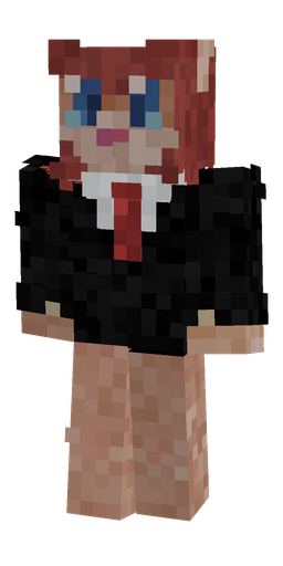 Black skin: body, front render