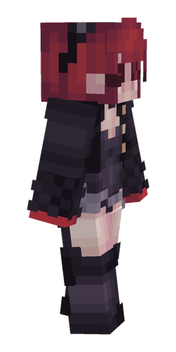 Black skin: body, right side render