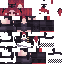 Black skin: raw texture render