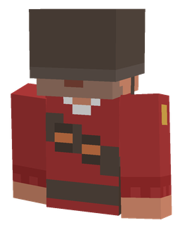 Brown skin: bust render