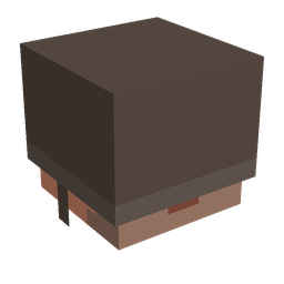 Brown skin: head render
