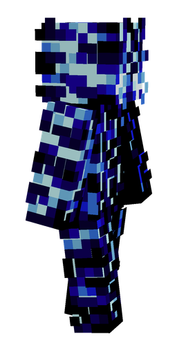 Black skin: body, right side render